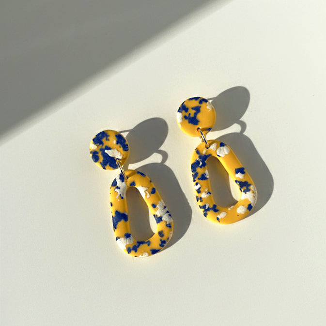 Terrazzo Duo Dangles