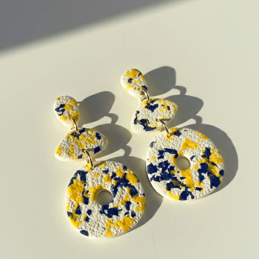 Terrazzo Trio Dangles