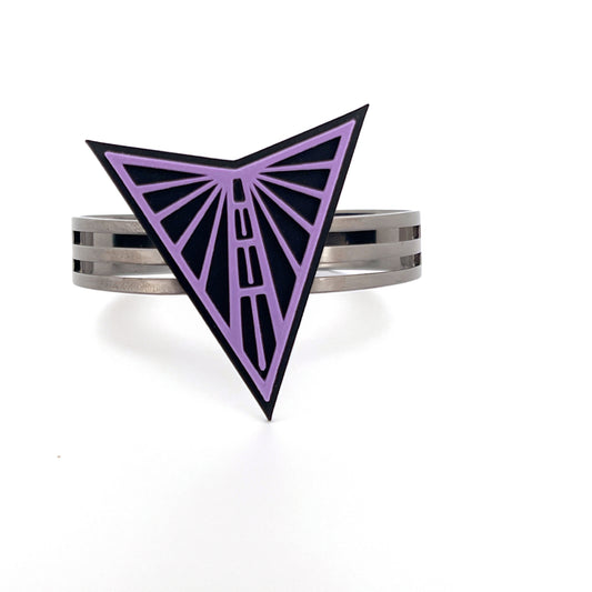 Gunmetal Cuff with Valkyries Logo